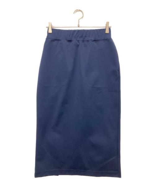 HYKE（ハイク）HYKE (ハイク) TEXBRID TIGHT SKIRT ネイビー サイズ:Mの古着・服飾アイテム