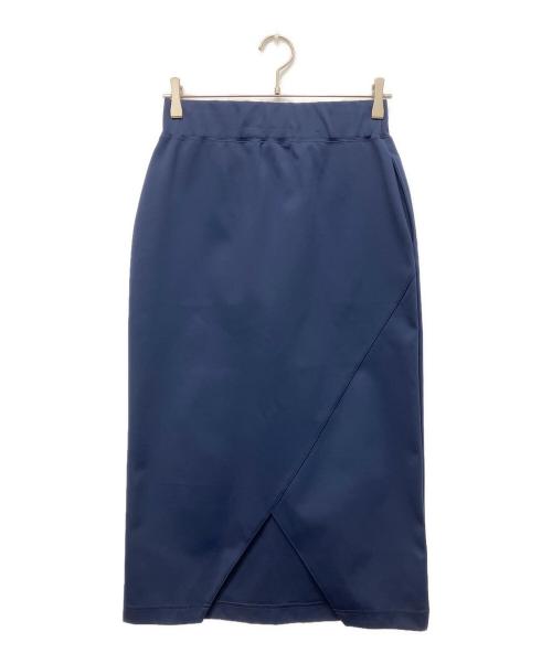HYKE（ハイク）HYKE (ハイク) TEXBRID TIGHT SKIRT ネイビー サイズ:Mの古着・服飾アイテム