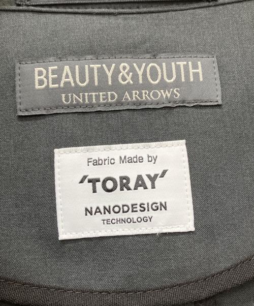 BEAUTY&YOUTH（ビューティーアンドユース）BEAUTY&YOUTH (ビューティーアンドユース) TORAY ナノデザイン2Bウォッシャブルテーラードジャケット グレー サイズ:Mの古着・服飾アイテム