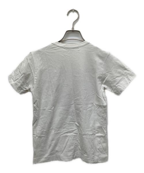 PLAY COMME des GARCONS（プレイコムデギャルソン）PLAY COMME des GARCONS (プレイコムデギャルソン) ハートロゴ Tシャツ ホワイト サイズ:Sの古着・服飾アイテム
