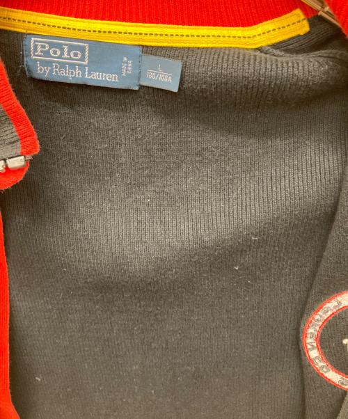 POLO RALPH LAUREN（ポロ・ラルフローレン）POLO RALPH LAUREN (ポロ・ラルフローレン) トラックジャケット ブラック サイズ:Lの古着・服飾アイテム
