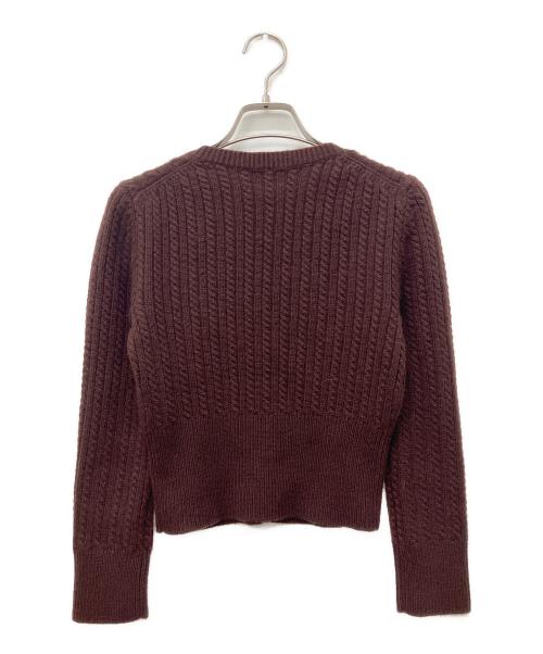 DOLCE & GABBANA（ドルチェ＆ガッバーナ）DOLCE & GABBANA (ドルチェ＆ガッバーナ) ニット レッド サイズ:36の古着・服飾アイテム