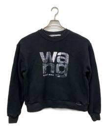 ALEXANDER WANG（アレキサンダー・ワン）の古着「ロゴスウェット」｜ブラック