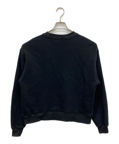 ALEXANDER WANG（アレキサンダー・ワン）ALEXANDER WANG (アレキサンダー・ワン) ロゴスウェット ブラック サイズ:XSの古着・服飾アイテム