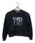 ALEXANDER WANG（アレキサンダー・ワン）の古着「ロゴスウェット」｜ブラック