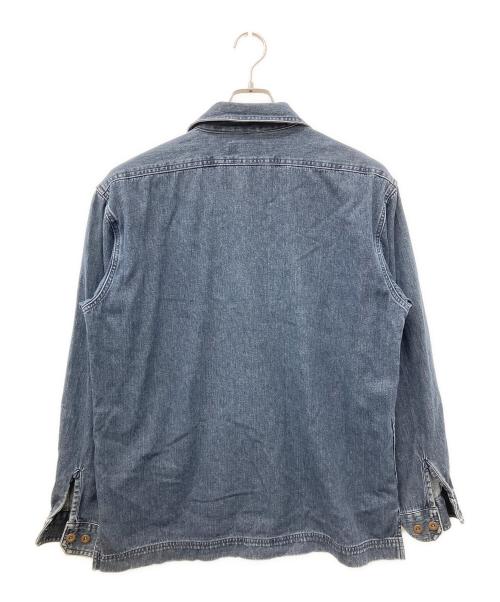 CHAPS RALPH LAUREN（チャップス ラルフローレン）CHAPS RALPH LAUREN (チャップス ラルフローレン) ジップアップデニムジャケット インディゴ サイズ:Lの古着・服飾アイテム