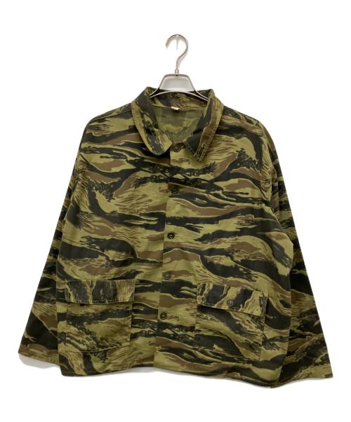 US ARMY（ユーエスアーミー）US ARMY (ユーエスアーミー) 60s  vietnam Tiger Stripe Jacket カーキ サイズ:記載なしの古着・服飾アイテム