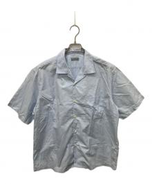 COMME des GARCONS HOMME（コムデギャルソン オム）の古着「Check期 オープンカラーシャツ」｜スカイブルー