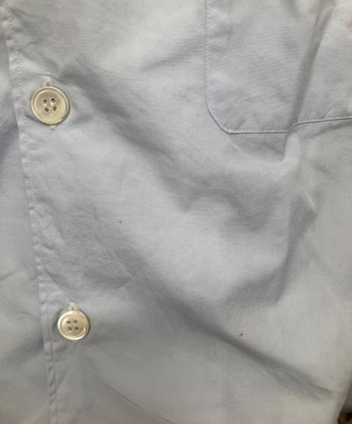 COMME des GARCONS HOMME（コムデギャルソン オム）COMME des GARCONS HOMME (コムデギャルソン オム) Check期 オープンカラーシャツ スカイブルー サイズ:不明の古着・服飾アイテム