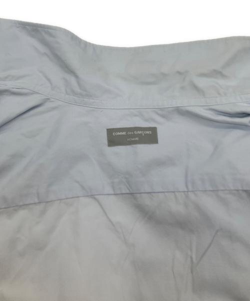 COMME des GARCONS HOMME（コムデギャルソン オム）COMME des GARCONS HOMME (コムデギャルソン オム) Check期 オープンカラーシャツ スカイブルー サイズ:不明の古着・服飾アイテム