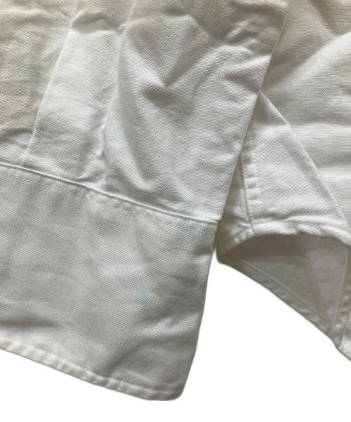 POLO RALPH LAUREN（ポロ・ラルフローレン）POLO RALPH LAUREN (ポロ・ラルフローレン) 90ｓ香港製ウエスタンシャツ ホワイト サイズ:Mの古着・服飾アイテム