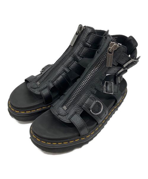 Dr.Martens（ドクターマーチン）Dr.Martens (ドクターマーチン) レザーストラップサンダル ブラック サイズ:UK6の古着・服飾アイテム