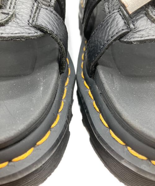 Dr.Martens（ドクターマーチン）Dr.Martens (ドクターマーチン) レザーストラップサンダル ブラック サイズ:UK6の古着・服飾アイテム