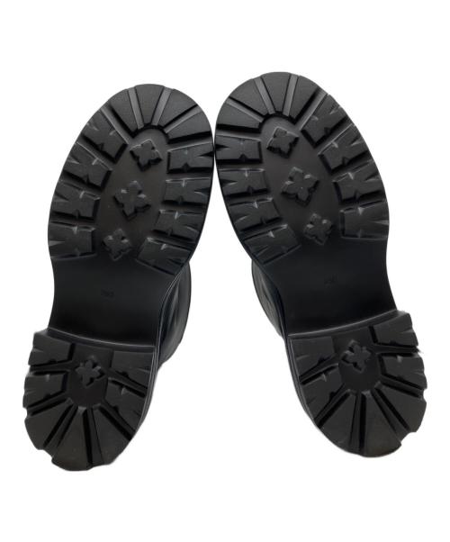 PAES（ペイズ）PAES (ペイズ) UNITED ARROWS (ユナイテッドアローズ) プラットフォームラバーブーツ ブラック サイズ:25.0の古着・服飾アイテム