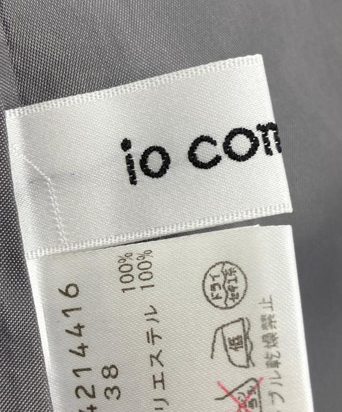 io comme io（イオコムイオ）io comme io (イオコムイオ) チェックワンピース ブラウン サイズ:38の古着・服飾アイテム