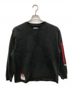 WTAPSダブルタップス）の古着「POWER-T/LS/COTTON.ONEITA」｜ブラック