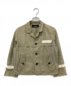 tricot COMME des GARCONSトリココムデギャルソン）の古着「07AW アンクルミリタリージャケット」｜オリーブ