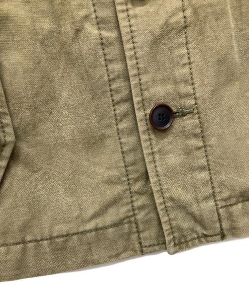 tricot COMME des GARCONS（トリココムデギャルソン）tricot COMME des GARCONS (トリココムデギャルソン) 07AW アンクルミリタリージャケット オリーブ サイズ:Mの古着・服飾アイテム
