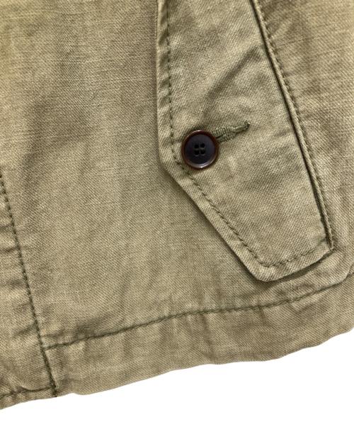 tricot COMME des GARCONS（トリココムデギャルソン）tricot COMME des GARCONS (トリココムデギャルソン) 07AW アンクルミリタリージャケット オリーブ サイズ:Mの古着・服飾アイテム