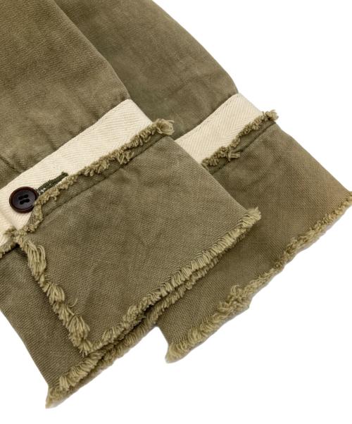 tricot COMME des GARCONS（トリココムデギャルソン）tricot COMME des GARCONS (トリココムデギャルソン) 07AW アンクルミリタリージャケット オリーブ サイズ:Mの古着・服飾アイテム