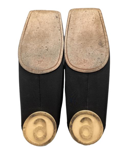 MM6 Maison Margiela（エムエムシックスメゾンマルジェラ）MM6 Maison Margiela (エムエムシックスメゾンマルジェラ) バレエシューズ ブラック サイズ:37の古着・服飾アイテム
