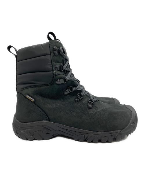 KEEN（キーン）KEEN (キーン) グレタブーツ ウォータープルーフ ブラック サイズ:24.5cmの古着・服飾アイテム