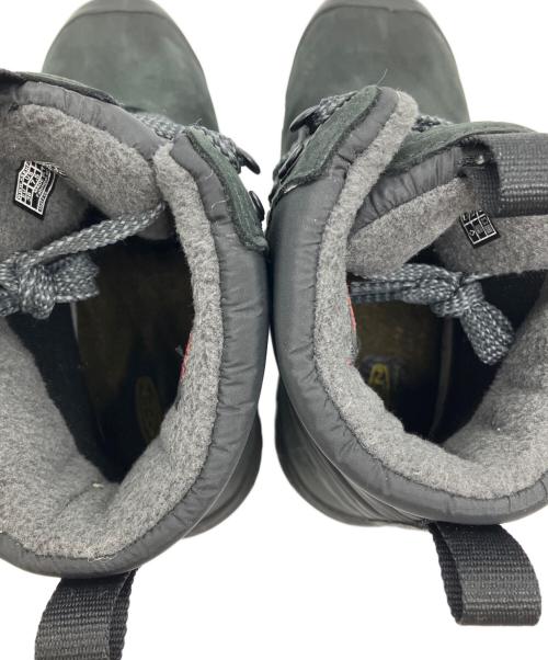 KEEN（キーン）KEEN (キーン) グレタブーツ ウォータープルーフ ブラック サイズ:24.5cmの古着・服飾アイテム