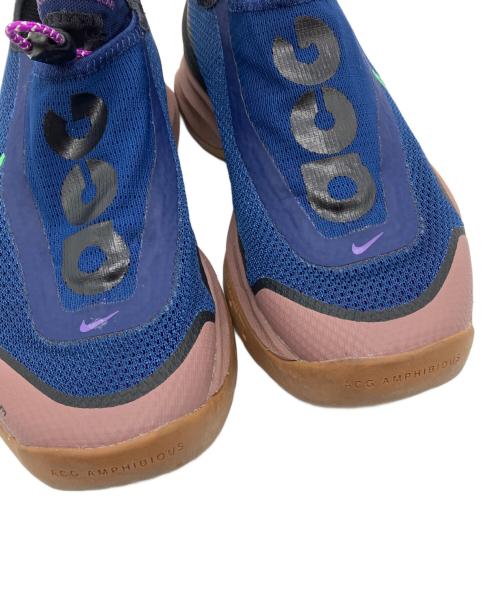 NIKE ACG（ナイキエーシージー）NIKE ACG (ナイキエーシージー) Nike ACG Zoom Air AO（ナイキ　エーシ－ジー　ズーム　エアー　アオ） ネイビー サイズ:23cmの古着・服飾アイテム