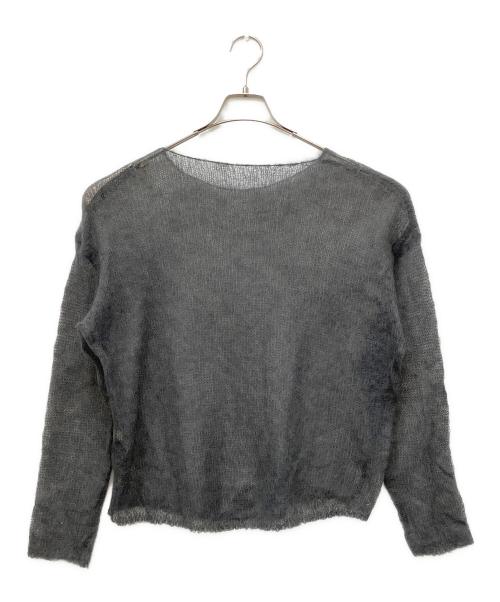 les Tendre（ライテンダー）les tendre (ライテンダー) モヘヤ混ニット グレー サイズ:不明の古着・服飾アイテム