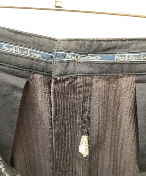 POLO RALPH LAUREN（ポロ・ラルフローレン）POLO RALPH LAUREN (ポロ・ラルフローレン) コーデュロイパンツ ブラック サイズ:32×34の古着・服飾アイテム