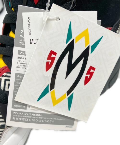 adidas（アディダス）adidas (アディダス) MUTOMBO ブラック×ホワイト サイズ:27.0cmの古着・服飾アイテム