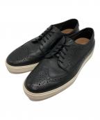 CLARKSクラークス）の古着「ウイングチップレザーシューズ」｜ブラック