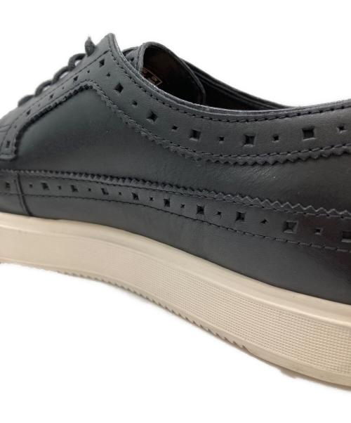 CLARKS（クラークス）CLARKS (クラークス) ウイングチップレザーシューズ ブラック サイズ:26の古着・服飾アイテム
