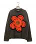 KENZO（ケンゾー）の古着「エンブロイダリー ニット ウール ジャンパー」｜カーキ