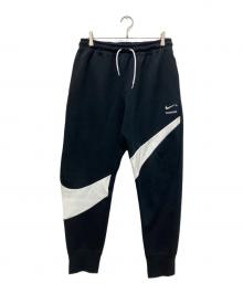 NIKE（ナイキ）の古着「ビッグスウォッシュスウェットパンツ」｜ブラック