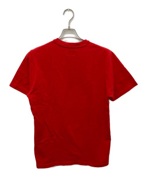 SUPREME（シュプリーム）Supreme (シュプリーム) ポケットTシャツ レッド サイズ:Mの古着・服飾アイテム