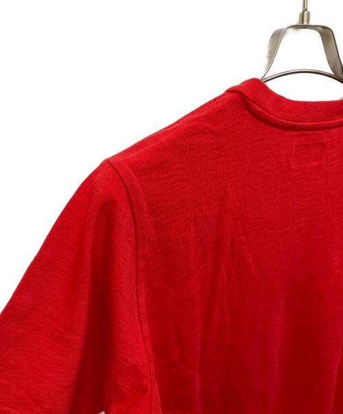 SUPREME（シュプリーム）Supreme (シュプリーム) ポケットTシャツ レッド サイズ:Mの古着・服飾アイテム