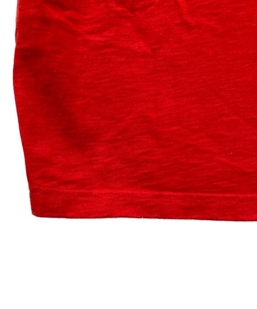 SUPREME（シュプリーム）Supreme (シュプリーム) ポケットTシャツ レッド サイズ:Mの古着・服飾アイテム