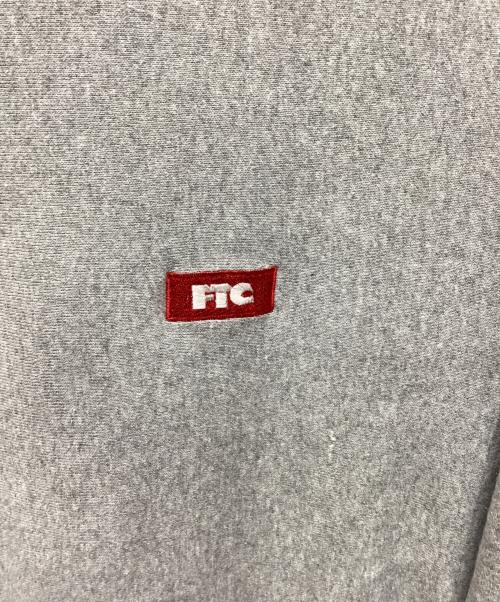 FTC（エフティーシー）FTC (エフティーシー) ロゴ刺繍スウェット グレー サイズ:Lの古着・服飾アイテム