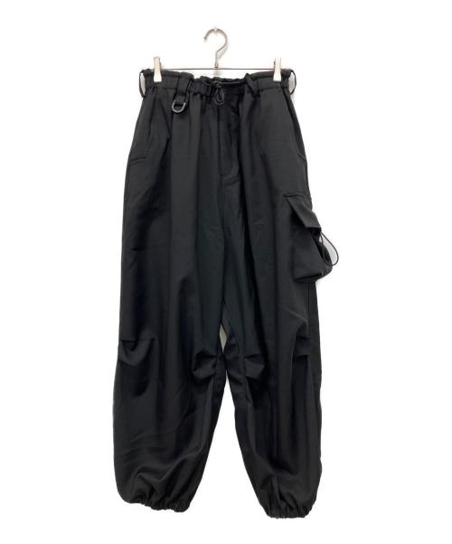 Y-3（ワイスリー）Y-3 (ワイスリー) SPORT UNIFORM WIDE CARGO PANTS ブラック サイズ:XSの古着・服飾アイテム