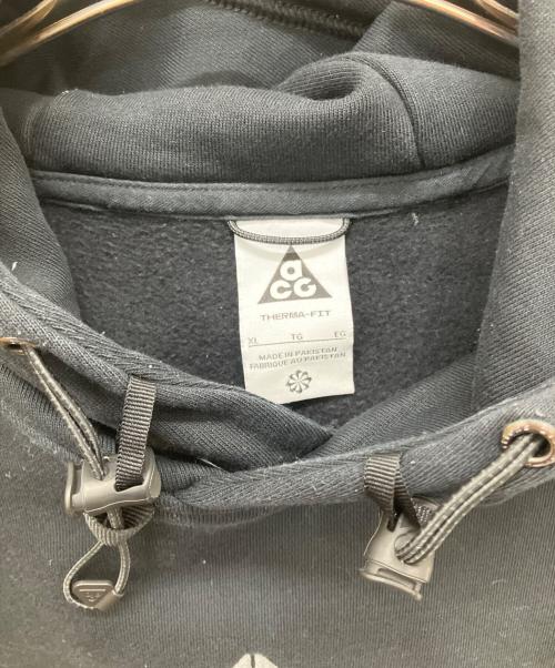 NIKE ACG（ナイキエーシージー）NIKE ACG (ナイキエーシージー) NRG FLEECE PO HOODIE ブラック サイズ:XLの古着・服飾アイテム