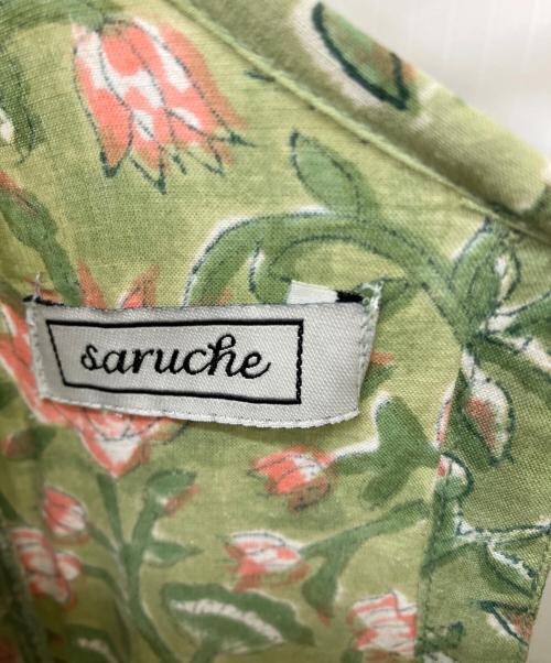 saruche（サルーチェ）saruche (サルーチェ) 花柄ワンピース グリーン サイズ:不明の古着・服飾アイテム