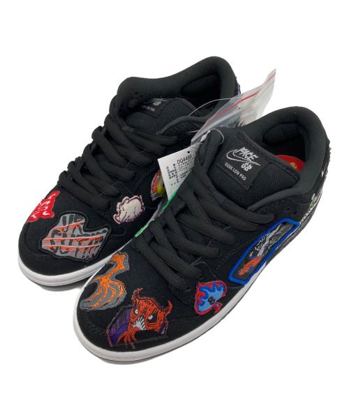 NIKE SB（ナイキエスビー）NIKE SB (ナイキエスビー) Neck Face (ネック・フェイス) ダンク ロースニーカー ブラック サイズ:25 未使用品の古着・服飾アイテム