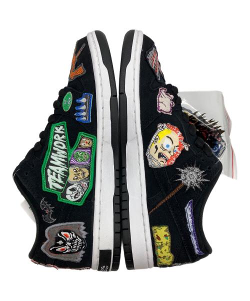 NIKE SB（ナイキエスビー）NIKE SB (ナイキエスビー) Neck Face (ネック・フェイス) ダンク ロースニーカー ブラック サイズ:25 未使用品の古着・服飾アイテム