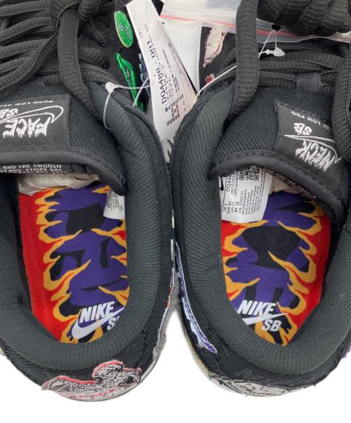 NIKE SB（ナイキエスビー）NIKE SB (ナイキエスビー) Neck Face (ネック・フェイス) ダンク ロースニーカー ブラック サイズ:25 未使用品の古着・服飾アイテム