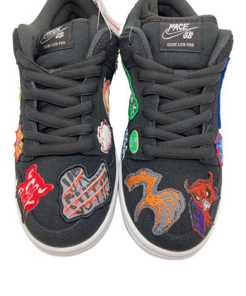 NIKE SB（ナイキエスビー）NIKE SB (ナイキエスビー) Neck Face (ネック・フェイス) ダンク ロースニーカー ブラック サイズ:25 未使用品の古着・服飾アイテム