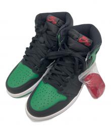 NIKE（ナイキ）の古着「エアジョーダン1 レトロ ハイ OG　Air Jordan 1 Retro High OG "Black/Pine Green" (2020)」｜ブラック×グリーン