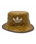 GUCCI (グッチ) adidas (アディダス) GGクリスタルバケットハット ブラウン：20000円
