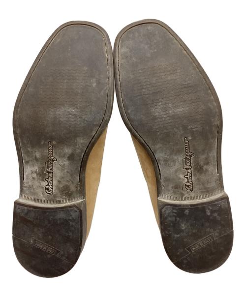 Salvatore Ferragamo（サルヴァトーレ フェラガモ）Salvatore Ferragamo (サルヴァトーレ フェラガモ) レースアップシューズ ブラウン サイズ:7.5の古着・服飾アイテム