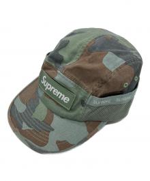 SUPREME（シュプリーム）の古着「23AW Mesh Pocket Camp Cap」｜グリーン